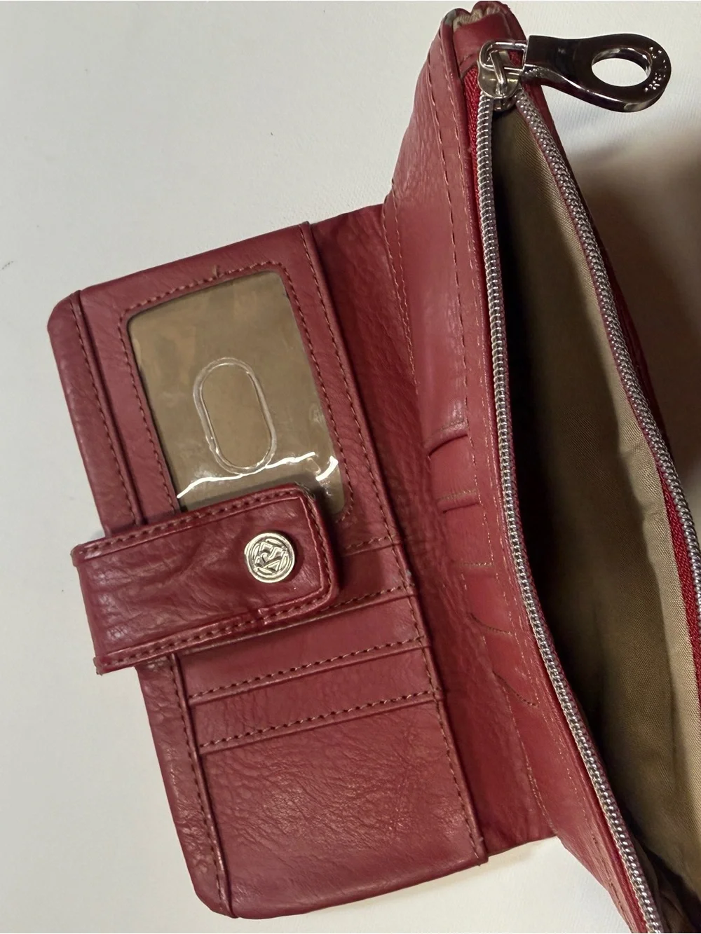 Relic‎ Burgundy Leather Wallet